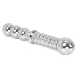 Kiotos Double gode en métal Ribbed 19 x 3.5 cm